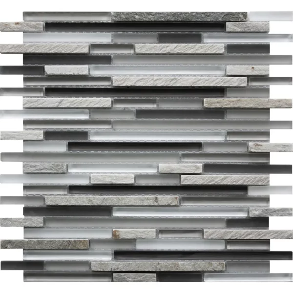 Elements 11.8X11.8 Glossy, Matte, Textured Glass, Stone Tile 1