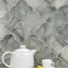 Gray Atlas 5.8X5.9 Glossy Glass mosaic 3