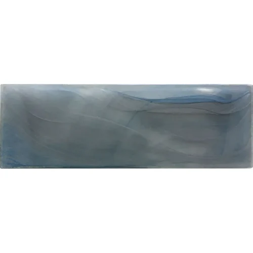 Blue 3X9 Glossy Glass tile 0