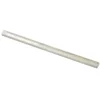 Silver White Molding 0.6X12 Glossy Glass Trim 0