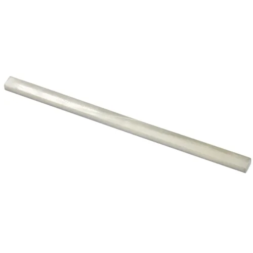 Silver White Molding 0.6X12 Glossy Glass Trim 0