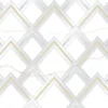 Cosmopolitan Chevron Deco 47.25X23.7 Polished Porcelain Tile 9