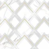 Cosmopolitan Chevron Deco 47.25X23.7 Polished Porcelain Tile 5