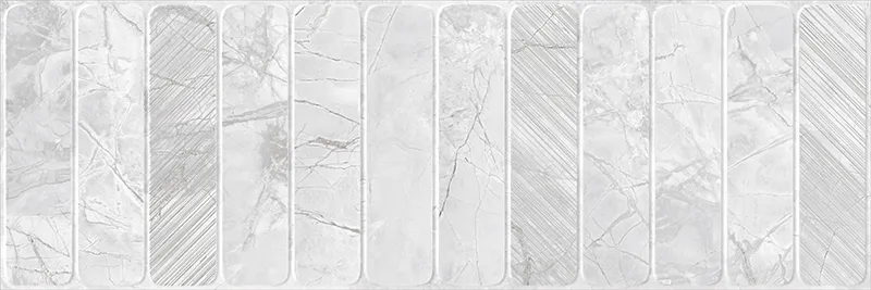 Cosmopolitan White Concept 15.75X47.25 Matt Ceramic Tile 1