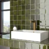 Cire Basil 4X4 3.94X3.94 Glossy Ceramic tile 1