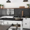 Cire Black 4X4 3.94X3.94 Glossy Ceramic tile 1