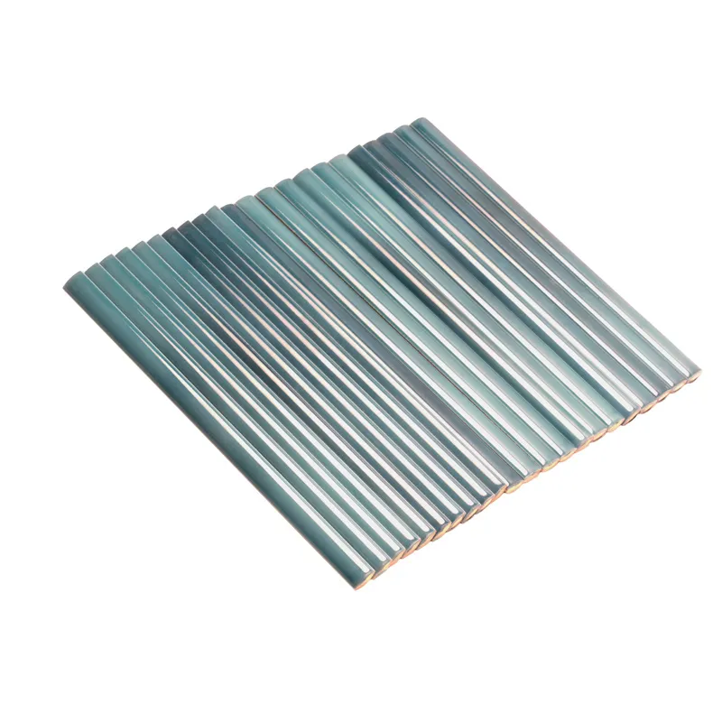 Cire Glacier Pencil 0.5X7.9 Glossy Ceramic tile