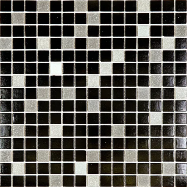 Day&Night Mix 8 0.8X0.8 Glossy Glass Mosaic 1