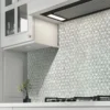 Woodley Park 1.3x1.3+0.4x0.4+0.6x0.6 Polished Marble Mosaic 1