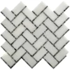 Georgetown Gray 1.2X2.4 Polished Marble Mosaic 0