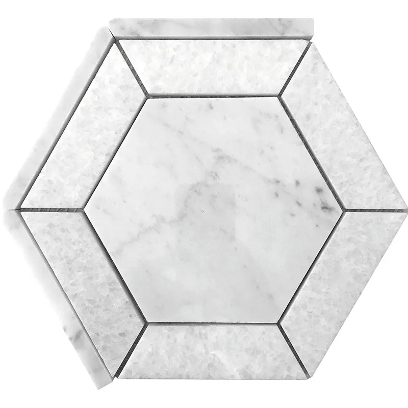 Wakefield 8X8 Polished Marble Mosaic 0