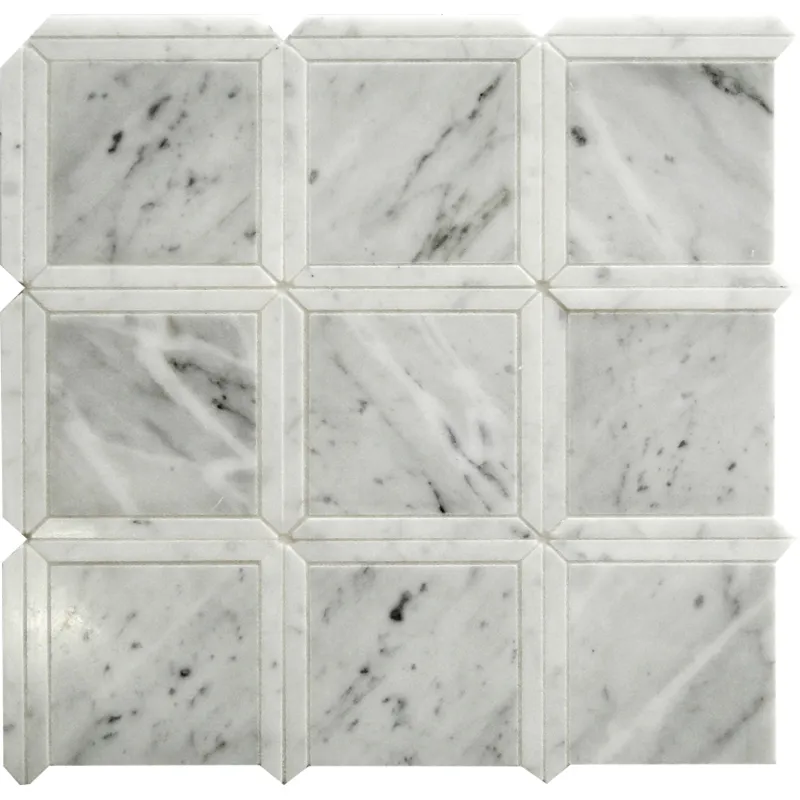 Mt. Vernon Square 12X12 Polished Marble Tile 0