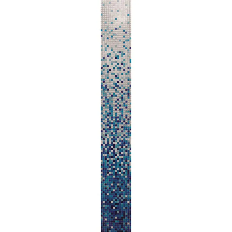 Sea Mist 0.8X0.8 Glossy Glass Mosaic 5