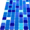 Sea Mist 0.8X0.8 Glossy Glass Mosaic 1