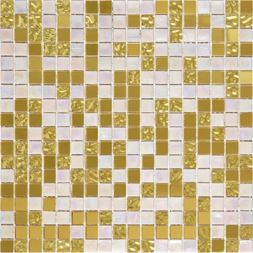 Bubbly Mix 9 0.6X0.6 Glossy Glass Mosaic 0