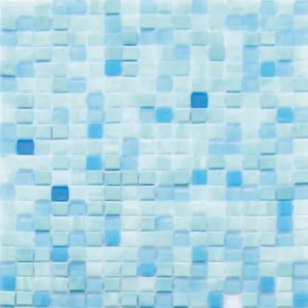 Caribbean Mix 1 0.6X0.6 Glossy Glass Mosaic 3