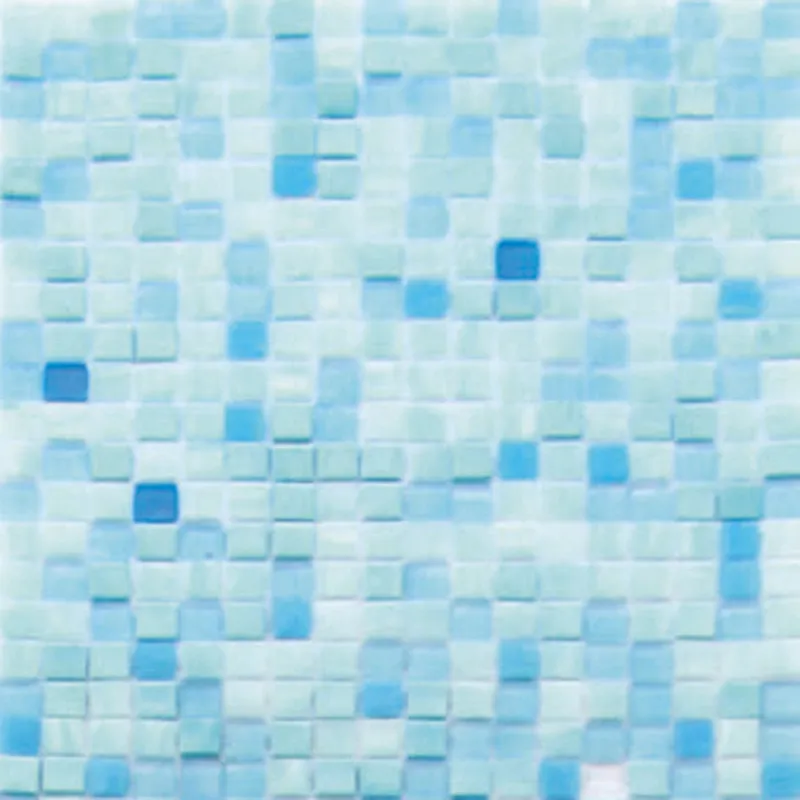 Caribbean Mix 1 0.6X0.6 Glossy Glass Mosaic 2