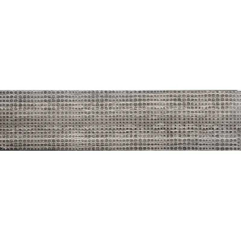 Etched Dots Wooden Grey 3X12 Textured Tile