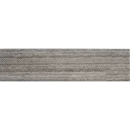 Etched Chevron Wooden Grey 3x12 Textured Tile 0