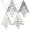 Piacenza 5.5x11.8 Polished Marble Mosaic 0