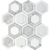 Cervia 3.2x3.2 Polished Marble Mosaic 0