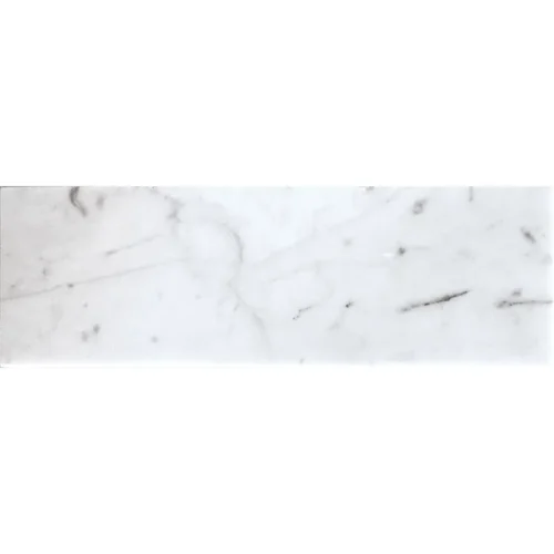 Carrara 4X12 P Polished marble tile 0