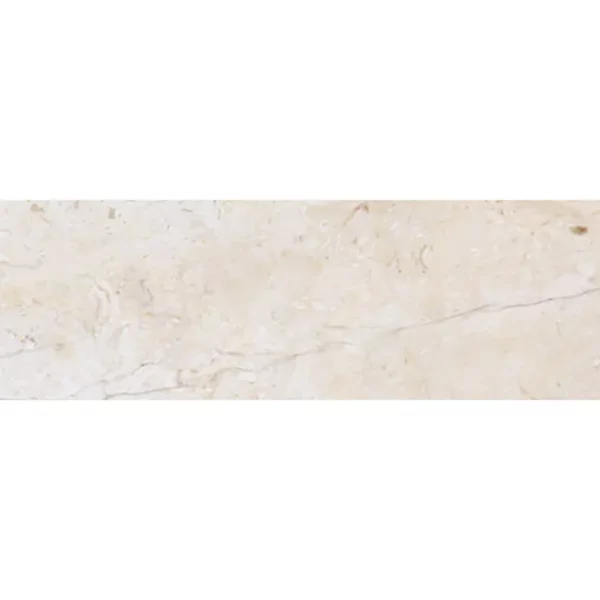 Crema 4X12 H Honed marble tile 1