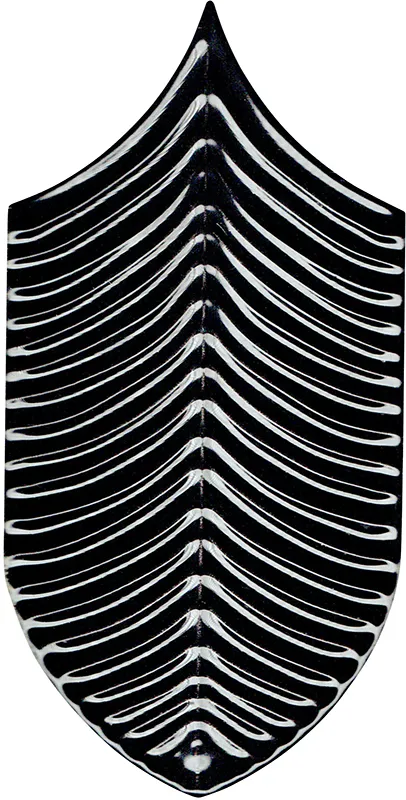 Fiji Black 3.94X7.9 Glossy Ceramic Tile 0