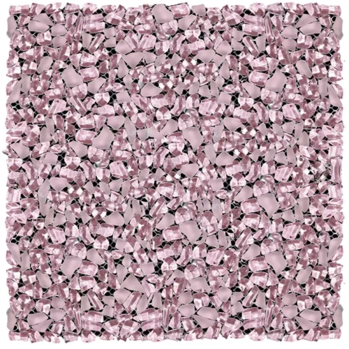 Rose Quartz 11.2X11.2 Glossy, Matte Glass Tile 0