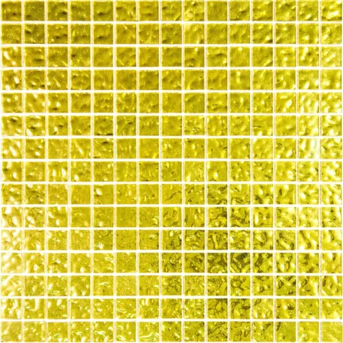 Gmc02-20Y 0.8X0.8 Glossy Glass Mosaic 0