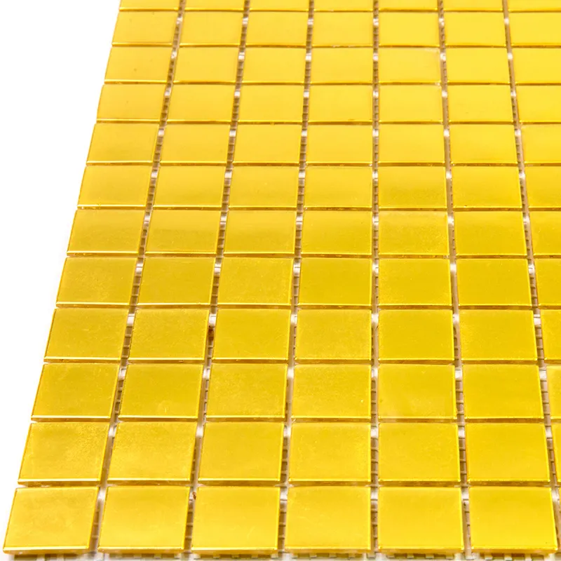 Gmf01-10Y 0.4X0.4 Glossy Glass Mosaic 4