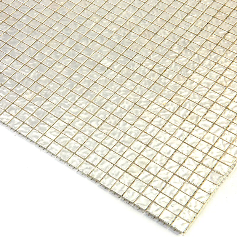 Gmf02-10S 0.4X0.4 Glossy Glass Mosaic 1