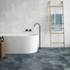 Hexa Blanco 9.05X10.63 Matte Porcelain Tile 1