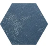 Hexa Borneo Azul 9.05X10.63 Textured Porcelain Tile 3