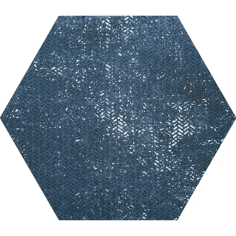 Hexa Borneo Azul 9.05X10.63 Textured Porcelain Tile 2