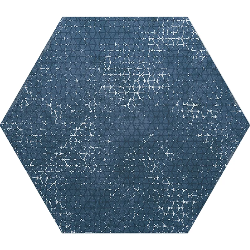 Hexa Borneo Azul 9.05X10.63 Textured Porcelain Tile 6