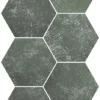 Hexa Borneo Esmeralda 9.05X10.63 Textured Porcelain Tile 0