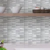 Reykjavik Trapezium 0.4X0.8X3.1 Glossy, Matte Glass Mosaic 1