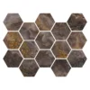 Imperial Clay Hex Polished Porcelain Tile 0