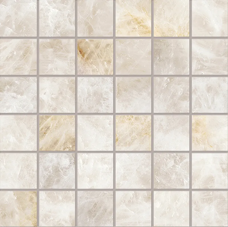 Imperial Crystal Beach Mosaic 2X2 Lappato Porcelain 0