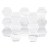 Imperial Iceland Hex Polished Porcelain Tile 0