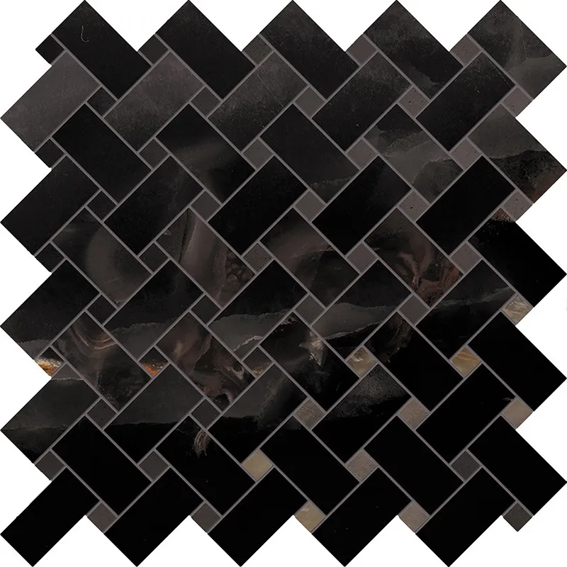 Imperial Onyx Black 24X48 Lappato Porcelain Tile 0