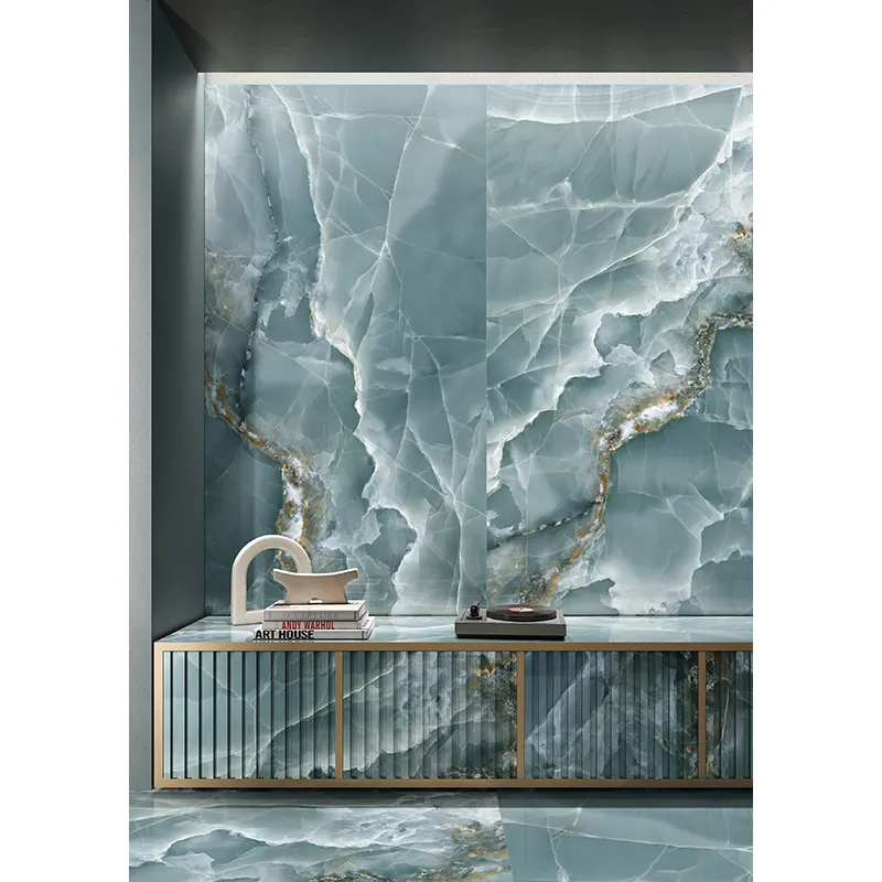 Imperial Onyx Green 24X48 Lappato Porcelain Tile 4