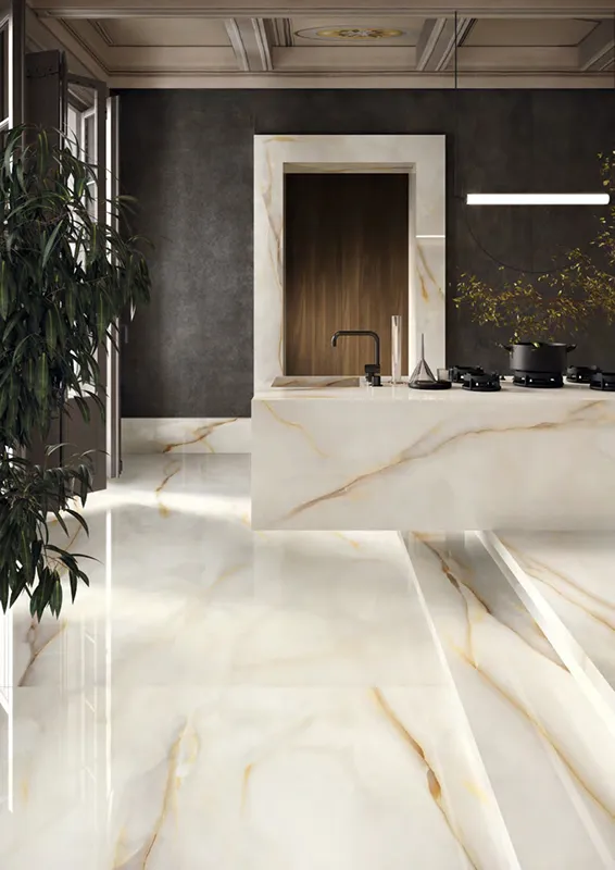 Imperial Onyx Perla 24X48 Lappato Porcelain Tile 5