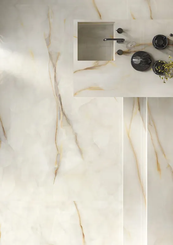 Imperial Onyx Perla 24X48 Lappato Porcelain Tile 8