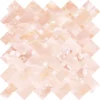 Imperial Onyx Pink Mosaic Matte Porcelain 1