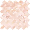 Imperial Onyx Pink Mosaic Matte Porcelain 0