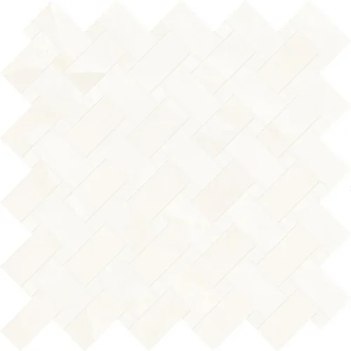 Imperial Onyx White Mosaic Matte Porcelain 0