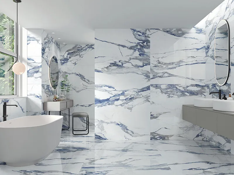 Imperial Patagonia Blue 23.23X46.85 Polished Porcelain Tile 2