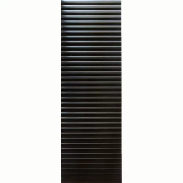 Impressions Fluted Nero 11.81X35.48 Matt Ceramic Tile 7